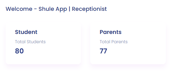 Receptionist Dashboard